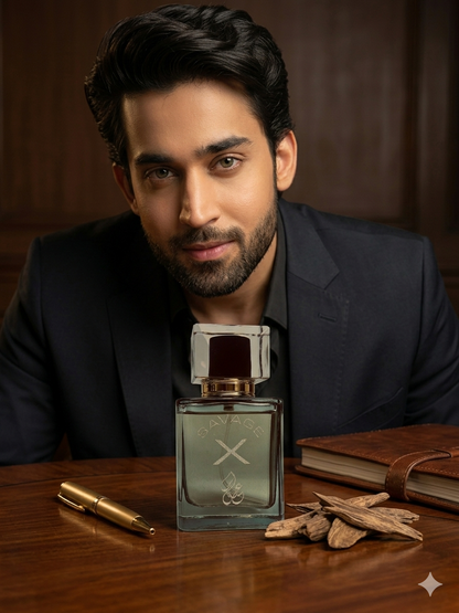 Savage Perfume for Men 50ml – Fresh Spicy Aromatic Fragrance | Ishqare