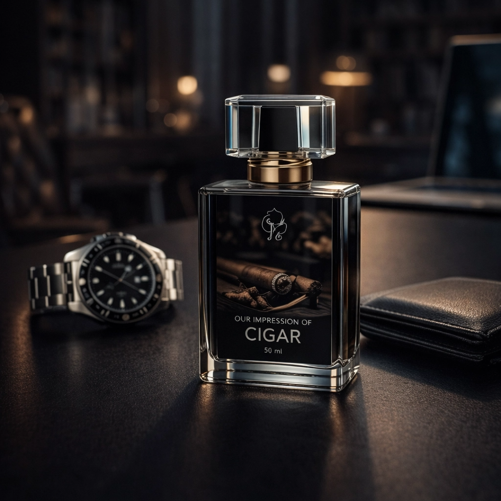 CIGAR Perfume for Men – Smoky Woody Long Lasting Fragrance | Premium Luxury Scent 50ml