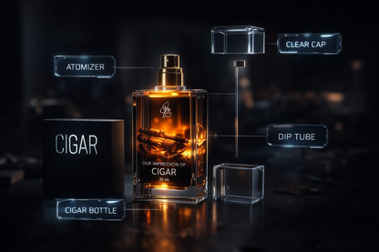 CIGAR Perfume for Men – Smoky Woody Long Lasting Fragrance | Premium Luxury Scent 50ml