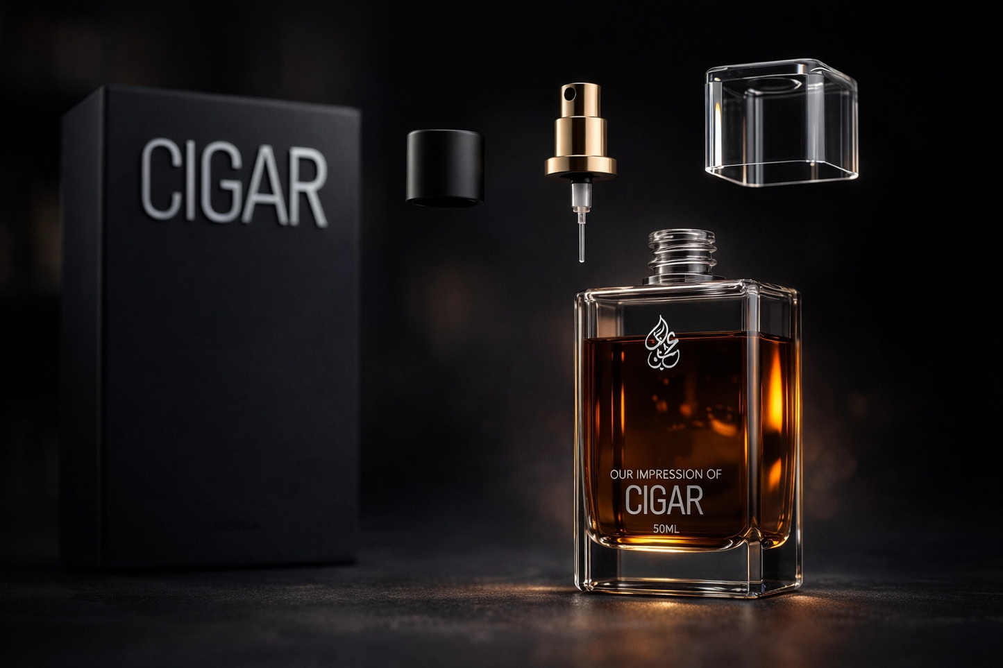 CIGAR Perfume for Men – Smoky Woody Long Lasting Fragrance | Premium Luxury Scent 50ml