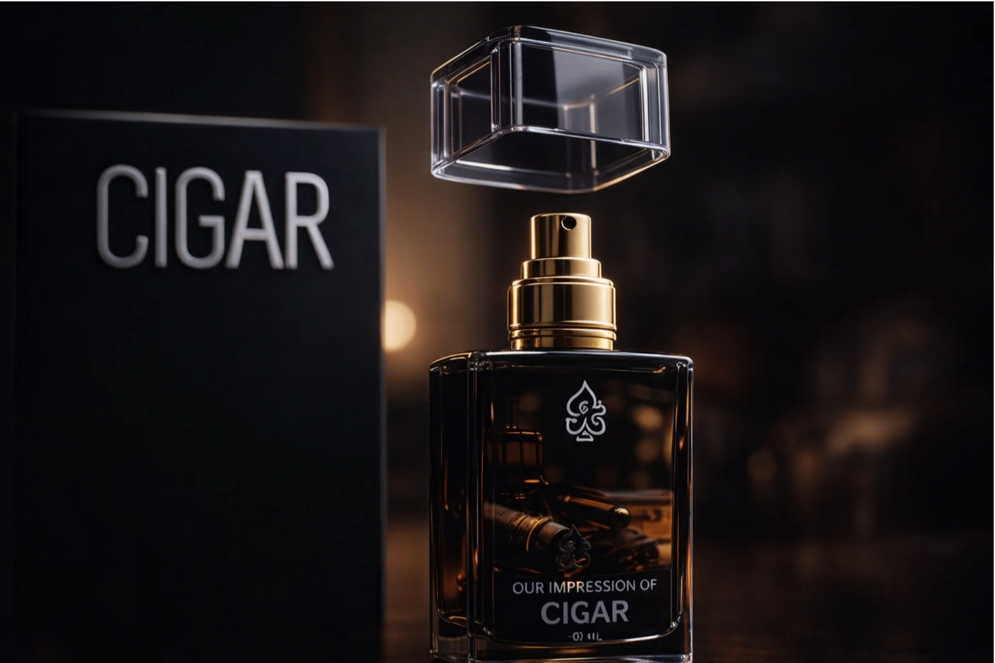 CIGAR Perfume for Men – Smoky Woody Long Lasting Fragrance | Premium Luxury Scent 50ml